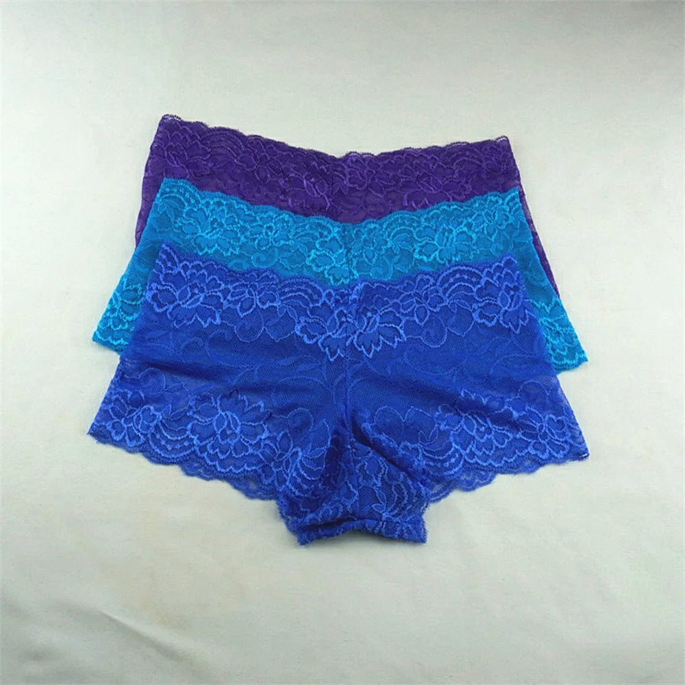 Women's Boyshort Underwear 3-Pack — Soft Nylon Low-Rise Panties